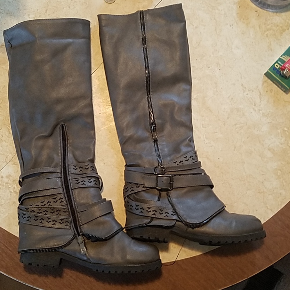 Knee high boots